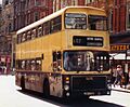 West Midlands PTE bus 4775 (JOV 775P) 1976 Volvo Ailsa B55 Alexander AV, Birmingham, 1982.jpg