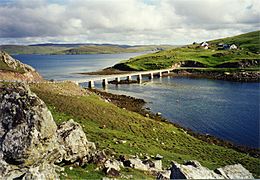 Bridge over Roe Sound to Muckle Roe Island - geograph.org.uk - 335197