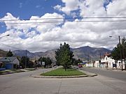 Calle de Esquel, provincia del Chubut