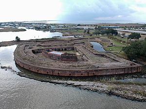 Fort Pike Aerial View Nov 2019 2