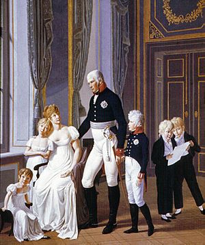 Friedrich Wilhelm III. und seine Familie