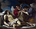 Guercino - Angels Weeping over the Dead Christ - WGA10917