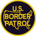 Seal and left sleeve patch of the United States Border Patrol
