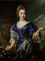 Mademoiselle de Blois (Marie Anne de Bourbon, 1666-1739) by François de Troy