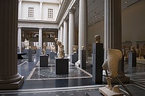 Photograph of the New Roman Gallery at the Metropolitan—New York City