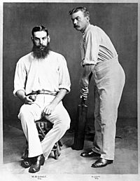 W. G. Grace and Harry Jupp, 1874