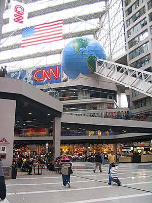 CNN Center interior