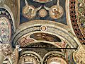 Ceiling of the porch of the Antim Monastery Church 1