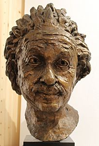 Head of Albert Einstein, Ben Uri Gallery 04