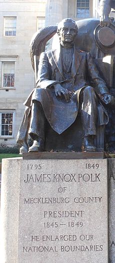 James Knox Polk Statue