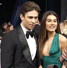 Joey Essex and Lorena Medina at the National Television Awards