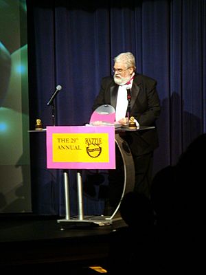 John Wilson at 29th Razzie Awards