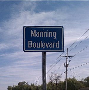 Manningboulevardsign
