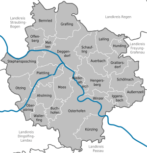 Municipalities in DEG