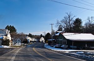 View of entrance of New Ringgold, Pennsylvania