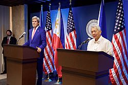 Philippines Foreign Secretary Yasay Addresses Reporters at a News Conference (28502879381)