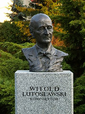 Popiersie Witold Lutosławski ssj 20060914