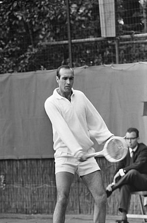 Top Tennis Toernooi 1969 in Amsterdam Gimeno, aktie, Bestanddeelnr 922-4469