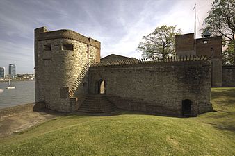 Upnor Castle north side