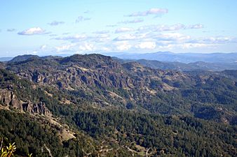View from Mount Saint Helena, California 2