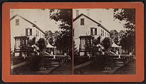 View of a home in Essex, N.Y, by E. M. Johnson
