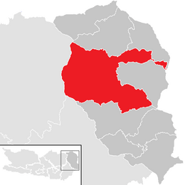 Location within Wolfsberg district
