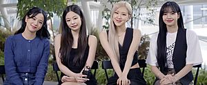 Blackpink in PUBG Mobile promotional video in March 2021