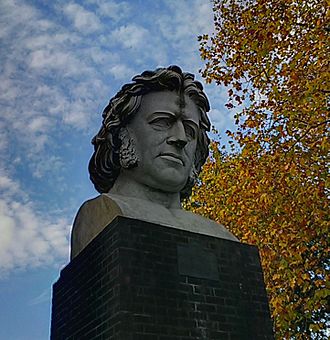 Bust of Joseph Paxton, Crystal Palace
