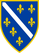 Coat of arms of Bosnia and Herzegovina (1992–1998)