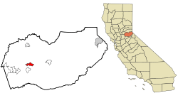 Location of Placerville in California