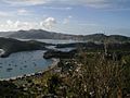 English Harbour and Falmouth Harbour on Antigua