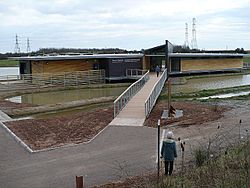 Entrance to Newport Wetlands Visitor Centre - geograph.org.uk - 729101