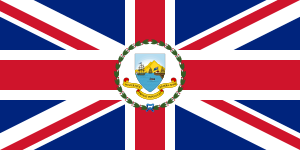 Flag of the Governor of Trinidad and Tobago (1958–1962)