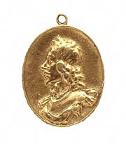 Gold medal Thomas Fairfax 3rd Baron Fairfax of Cameron 1645