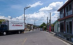 Ilopango El Salvador calle 2011