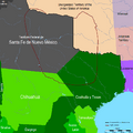 Mexico 1832, Region Comanche