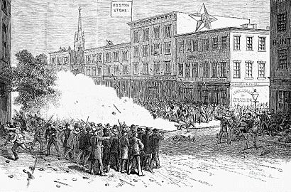 Scranton Citizens Corps firing on strikers (cropped).jpg