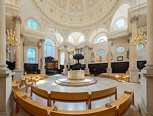 St Stephen Walbrook Church Interior 2, London, UK - Diliff