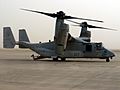 VMM-162 Osprey on the tarmac in Iraq on April 1-2008