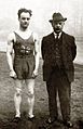 Willie Applegarth and Sam Mussabini 1912