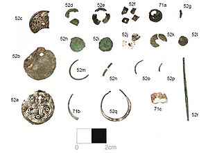 Anglo saxon grave assemblage (FindID 395404)