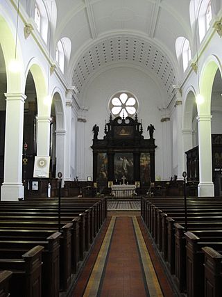 Interior of St Thomas Bristol