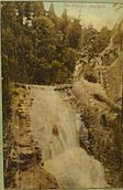Nant y Ffrith falls circa 1900