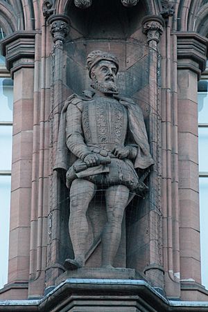 Statue of James Stewart, 1st Earl of Moray, Scottish National Portrait Gallery