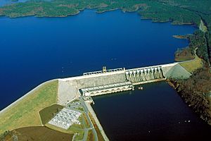 USACE Richard B Russell Dam and Lake