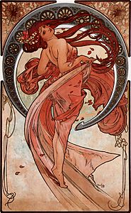 Alfons Mucha - 1898 - Dance