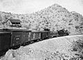 Arizona Southern Railroad Between Red Rock Silverbell Arizona Circa 1909