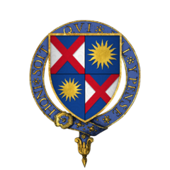 Coat of arms of Sir John Gage, KG
