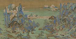 Emperor Minghuang's Journey to Sichuan, Freer Gallery of Art
