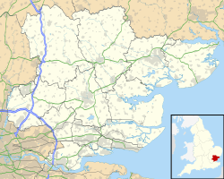 Tilbury Fort is located in Essex